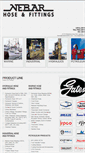 Mobile Screenshot of nebarhoseandfittings.com